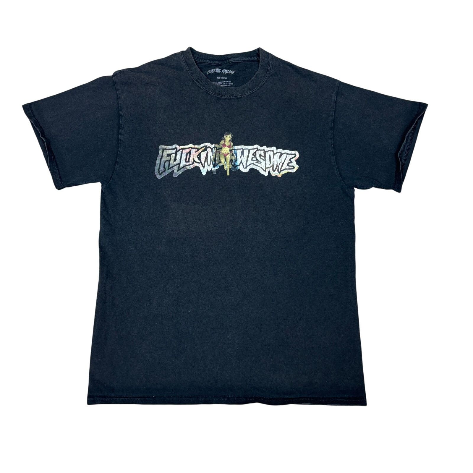 HOMERUN × FuckingAwesome WANT×DILL sz XL Fucking Awesome RARE Wanto X Dill collab tee (Homerun
