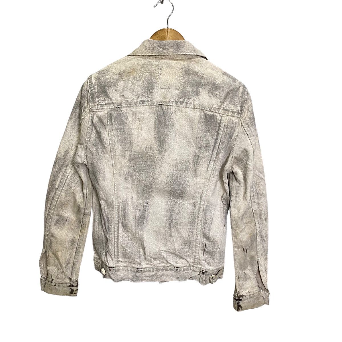 If Six Was Nine One Gravity distressed style denim trucker jacket Size US M / EU 48-50 / 2 - 4 Thumbnail