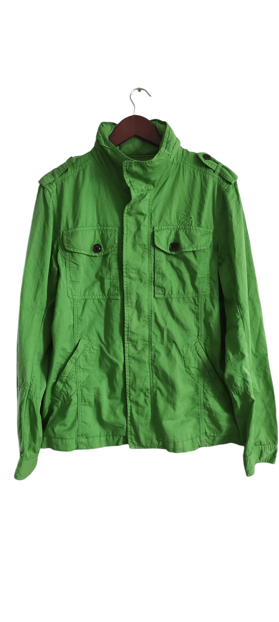 Carlo Colucci × Japanese Brand × Vintage Carlo Colucci Full Zip Light Hooded Jacket Made in Japan Size US M / EU 48-50 / 2 - 1 Thumbnail