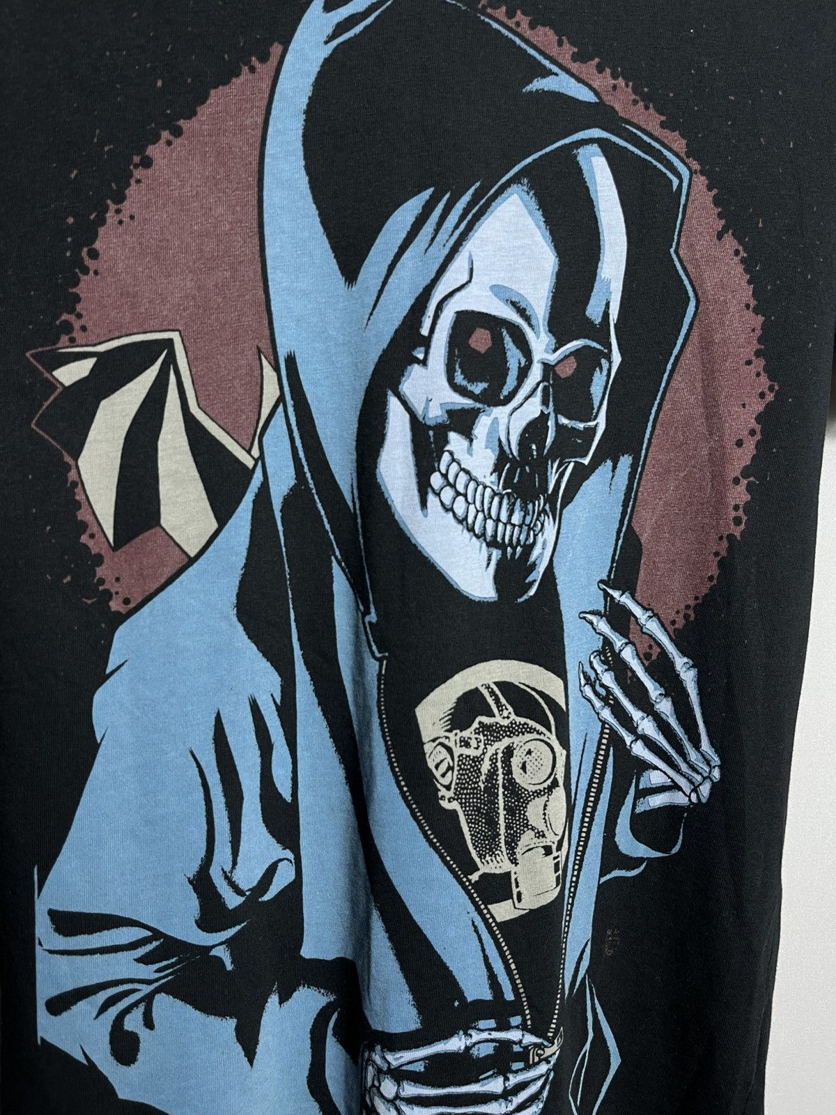 Atticus × Band Tees × Japanese Brand Atticus x Brian Ewing t-shirt men’s skull death black cotton Size US S / EU 44-46 / 1 - 2 Thumbnail