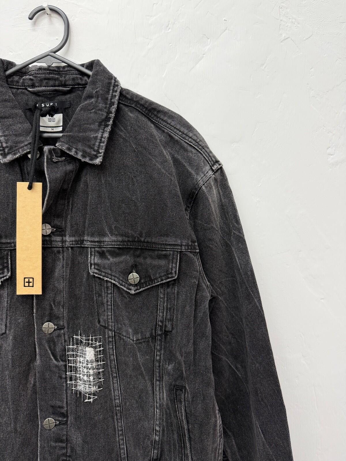 Ksubi new Ksubi mens oh g jacket medium denim gray black streets m Size US M / EU 48-50 / 2 - 5 Thumbnail