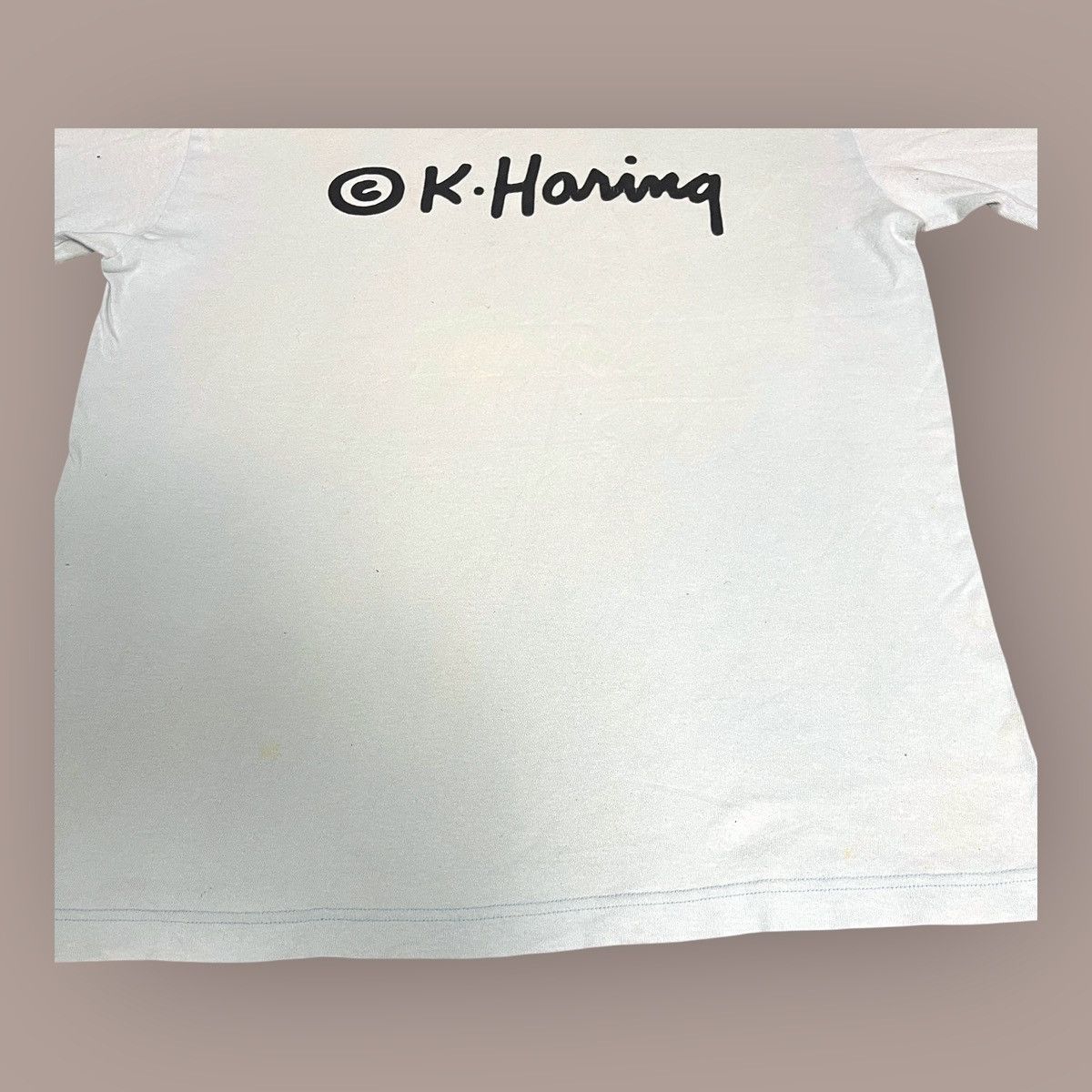 Keith Haring Rare Vintage Keith Haring X Wild Oats Tees Faded Size US M / EU 48-50 / 2 - 5 Thumbnail