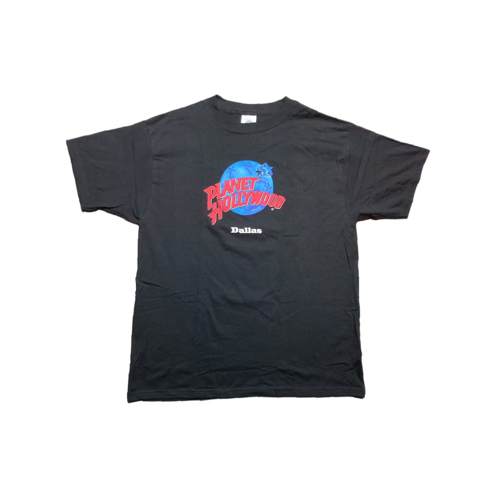 Planet Hollywood VINTAGE Planet Hollywood T-Shirt Dallas Texas NOS Black Adult XL T-Shirt Men 24" Pit to Pit 32" Length Size US XL / EU 56 / 4 - 1 Thumbnail