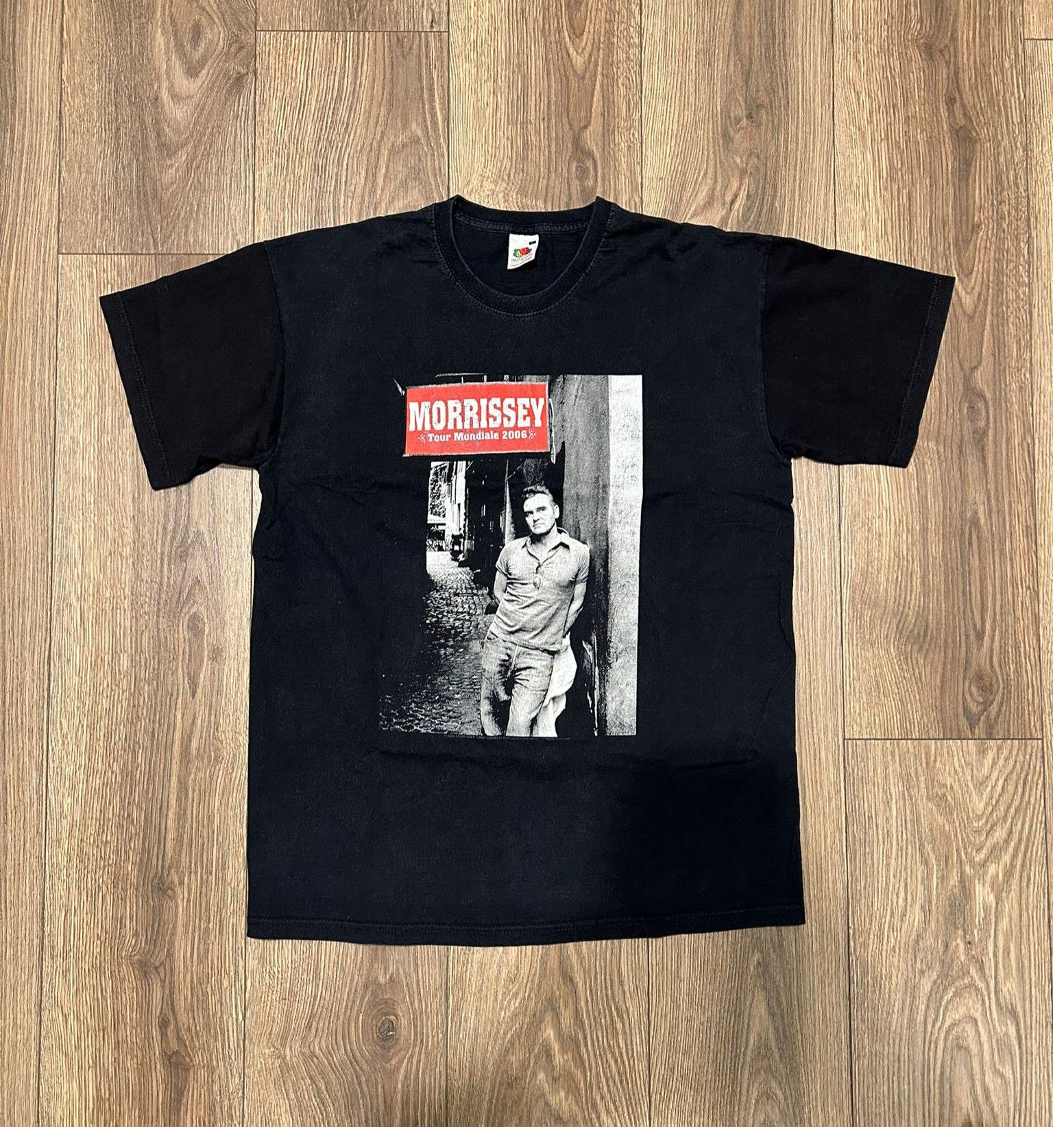 Band Tees × Vintage Vintage Morrissey 2006 Tour Mondale t-shirt Size US L / EU 52-54 / 3 - 1 Thumbnail