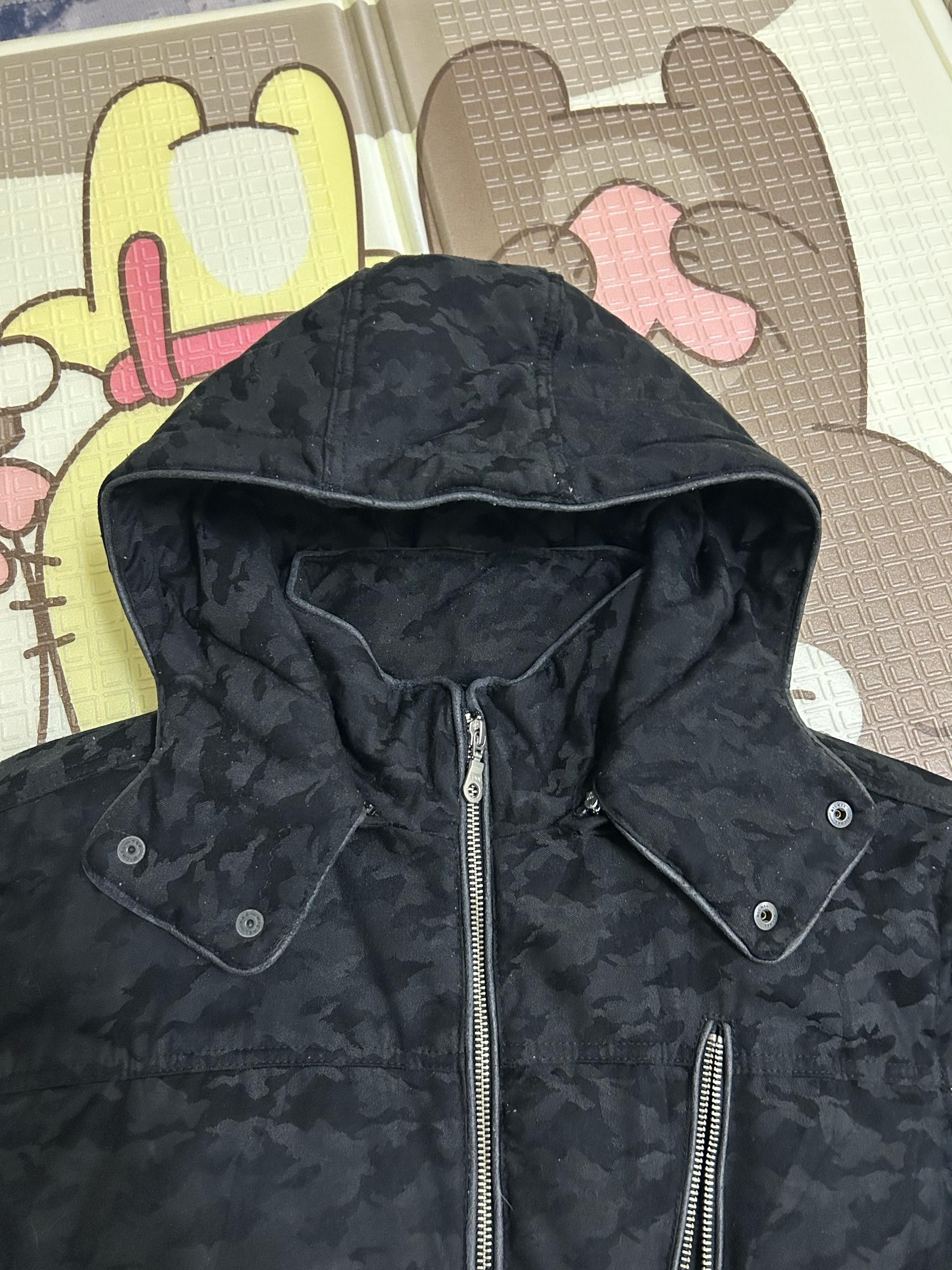 MOUSSY Azul Moussy Camo Jacket Hoodie ifsixwasnine Size US L / EU 52-54 / 3 - 4 Thumbnail