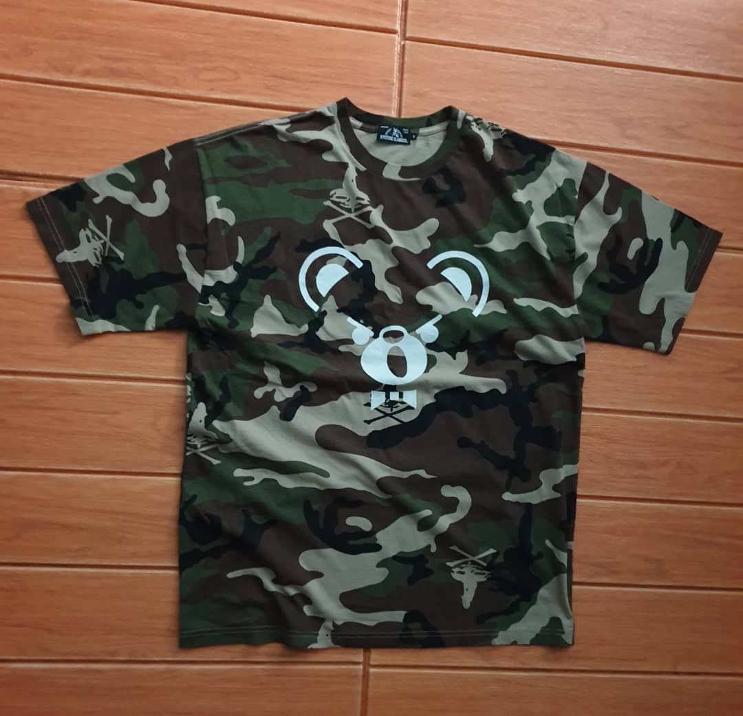 Hysteric Glamour 💥Hysteric glamour bear camo skull Japanese brand shirt Size US M / EU 48-50 / 2 - 6 Thumbnail