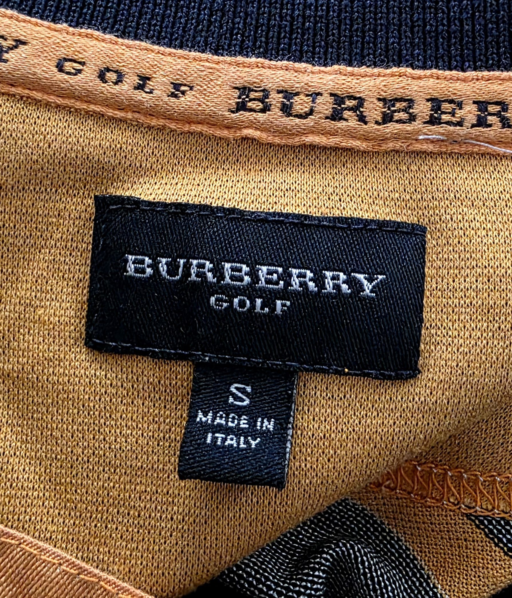 Burberry BURBERRY Golf vintage Polo Shirt Striped Men's Size Smal Size US S / EU 44-46 / 1 - 9 Thumbnail
