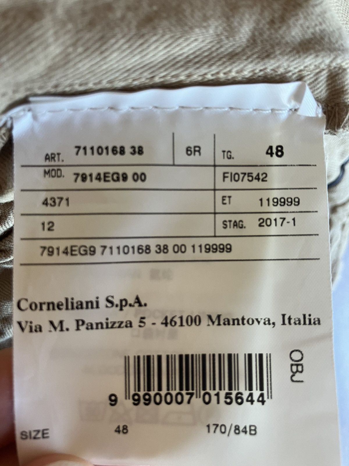 Corneliani Corneliani Cotton Khaki Pants Size US 32 / EU 48 - 7 Thumbnail