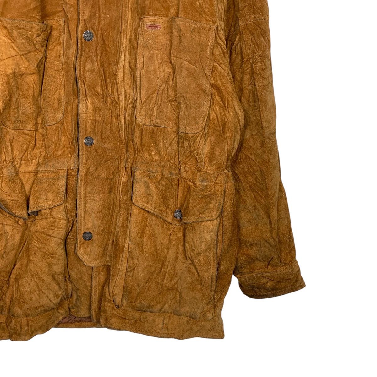 Japanese Brand Japanese Brand Field Stream Multipocket Leather Jacket Size US L / EU 52-54 / 3 - 4 Thumbnail