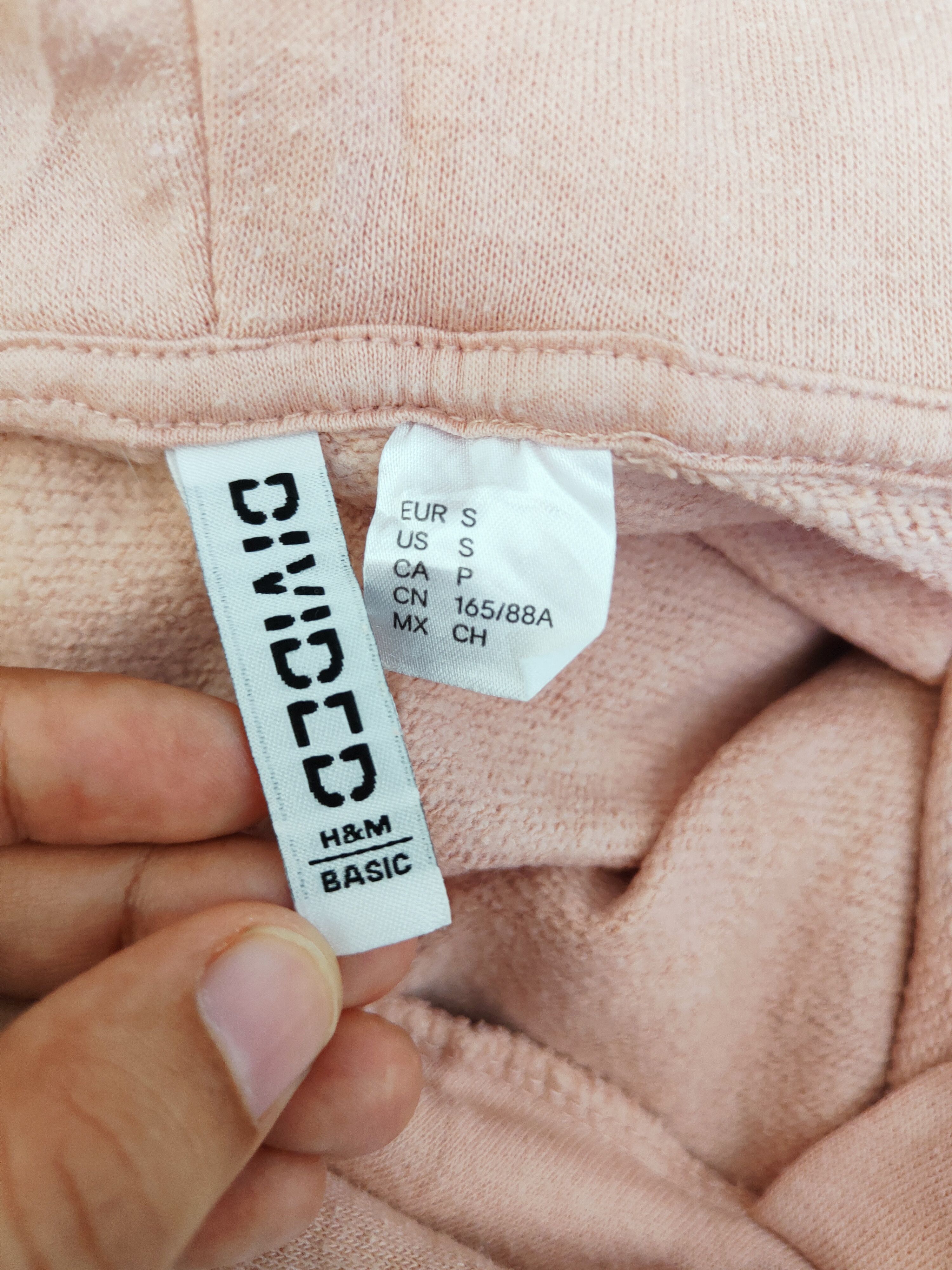 Divided × Vintage Vintage Divided Pink Hoodie Crop Tops Size S / US 4 / IT 40 - 11 Thumbnail