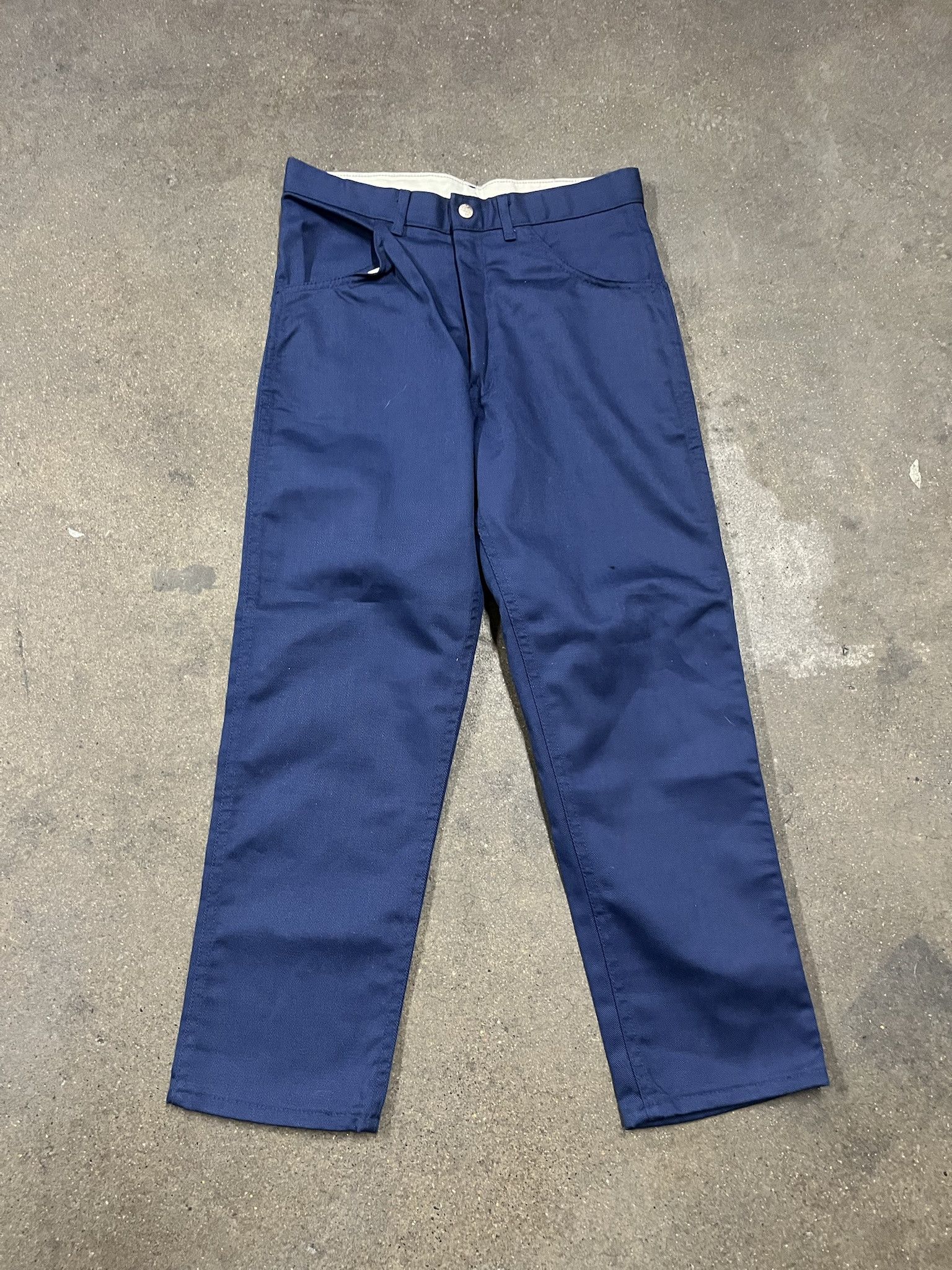 Vintage Vintage 1980s Billy the Kid Deadstock Blue Pants Size 29 Size US 39 - 1 Thumbnail