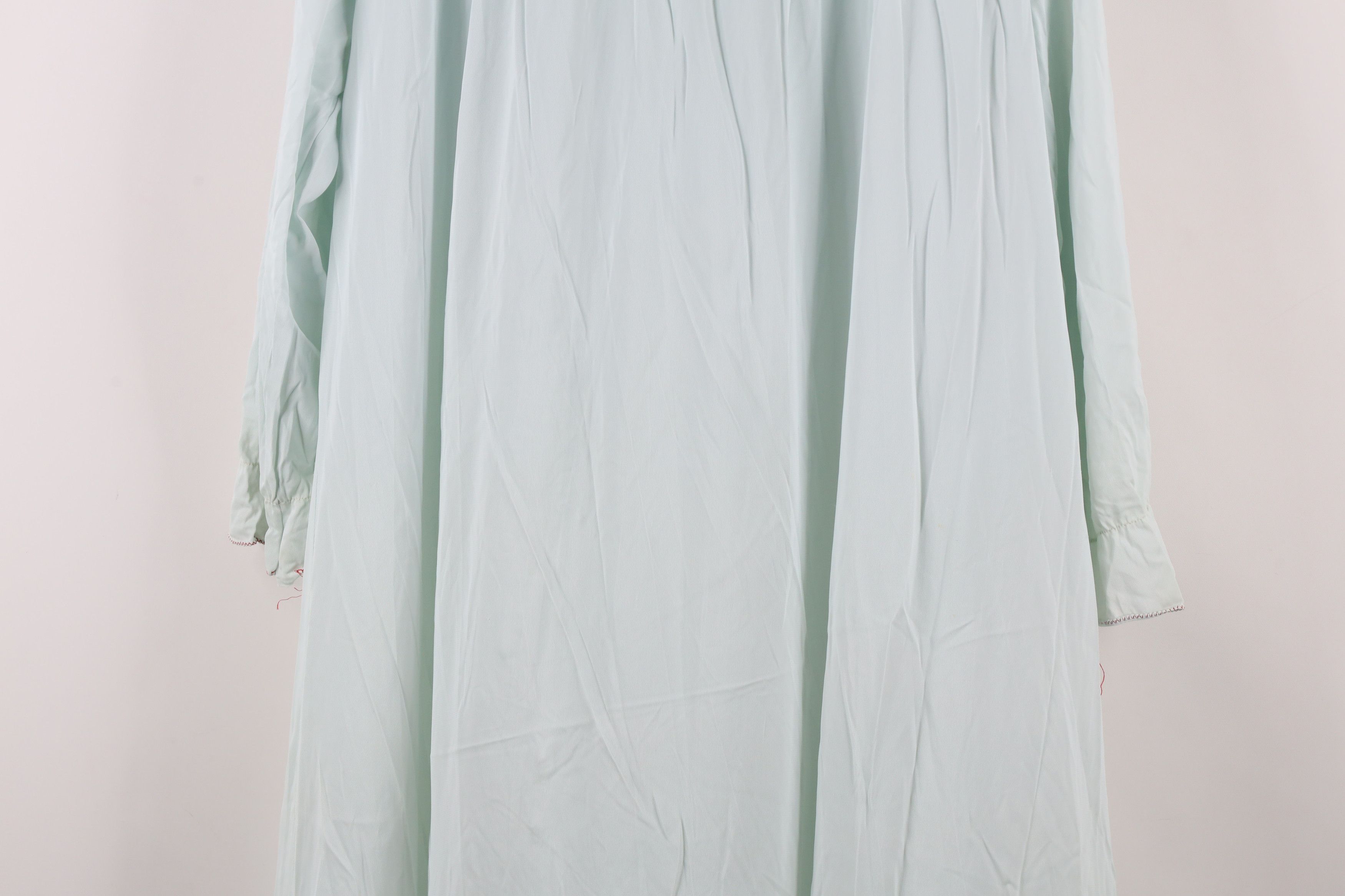Vintage Vintage 70s Streetwear Silky Flower Muu Muu Night Gown Size M / US 6-8 / IT 42-44 - 22 Thumbnail