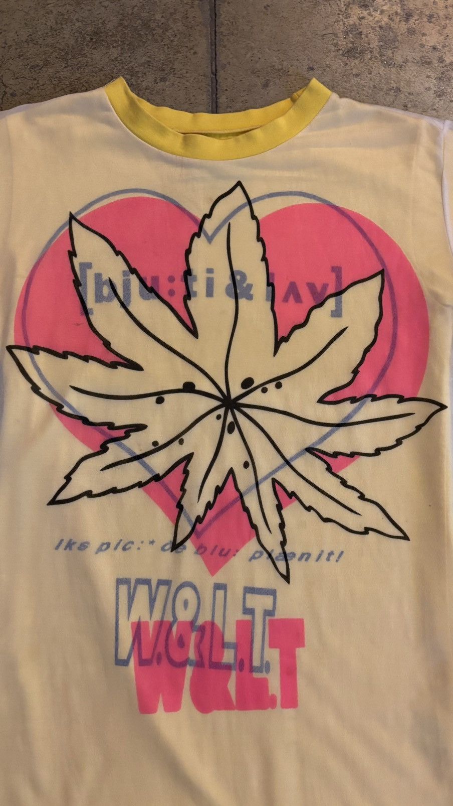 Walter Van Beirendonck w&lt kiss the future double layered tee Size US M / EU 48-50 / 2 - 4 Thumbnail