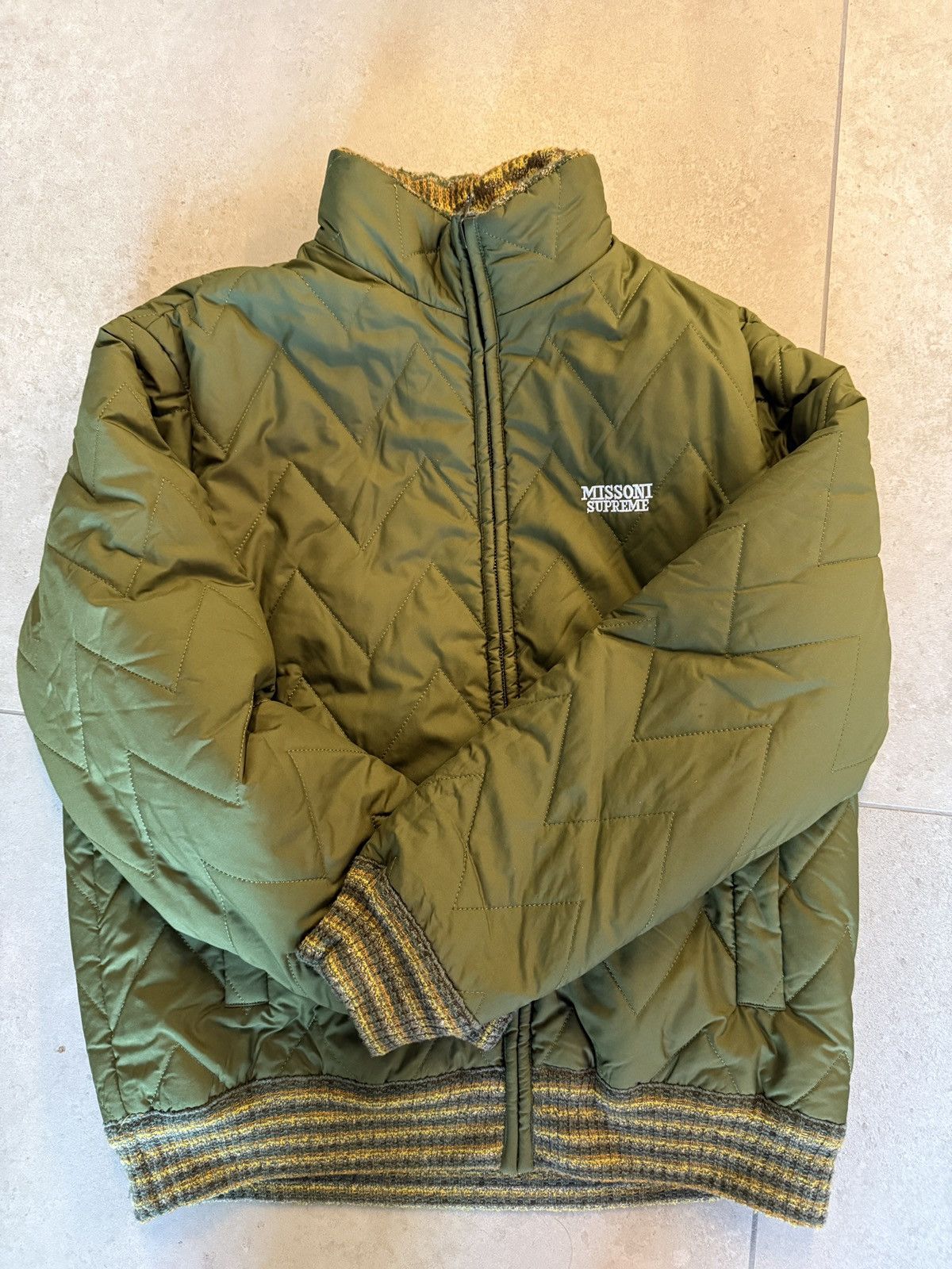 Missoni × Supreme Supreme x Missoni Reversible Knit Jacket Size US S / EU 44-46 / 1 - 5 Thumbnail
