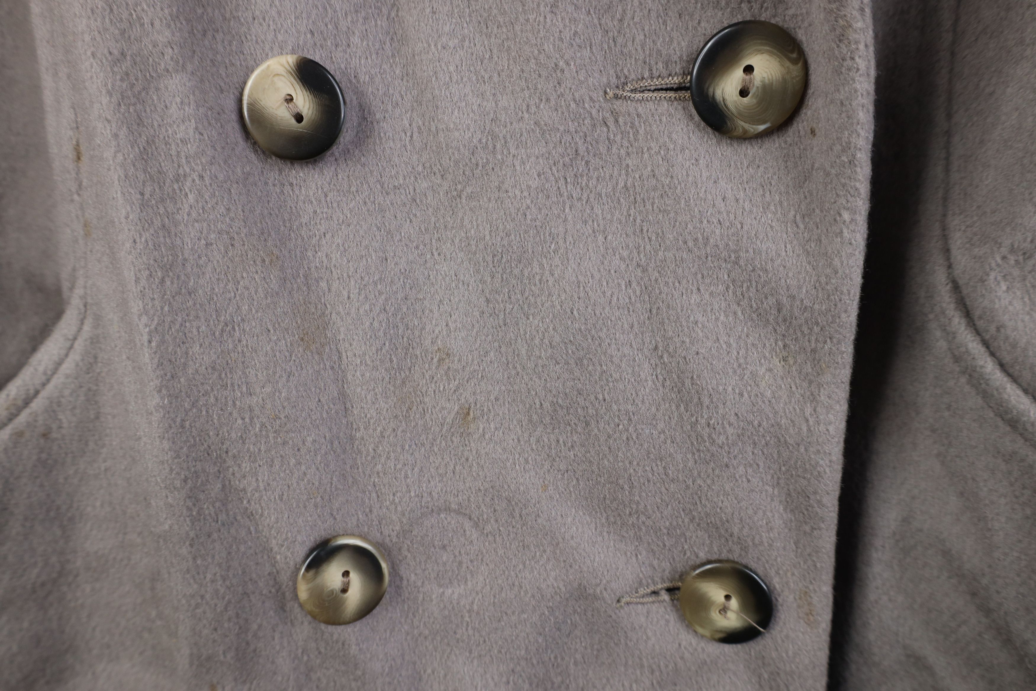 Vintage Vintage 90s Streetwear Heavy Wool Blend Overcoat Jacket USA Size XXL / US 16-18 / IT 52-54 - 5 Thumbnail