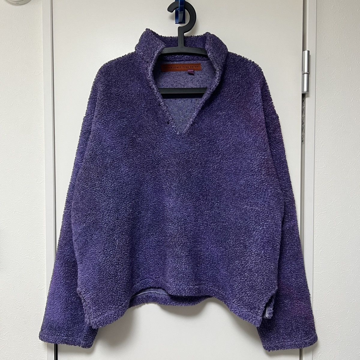 Cactus Plant Flea Market CPFM Rave Cowboy Fleece Pullover (Grape Purple) Size US L / EU 52-54 / 3 - 1 Thumbnail