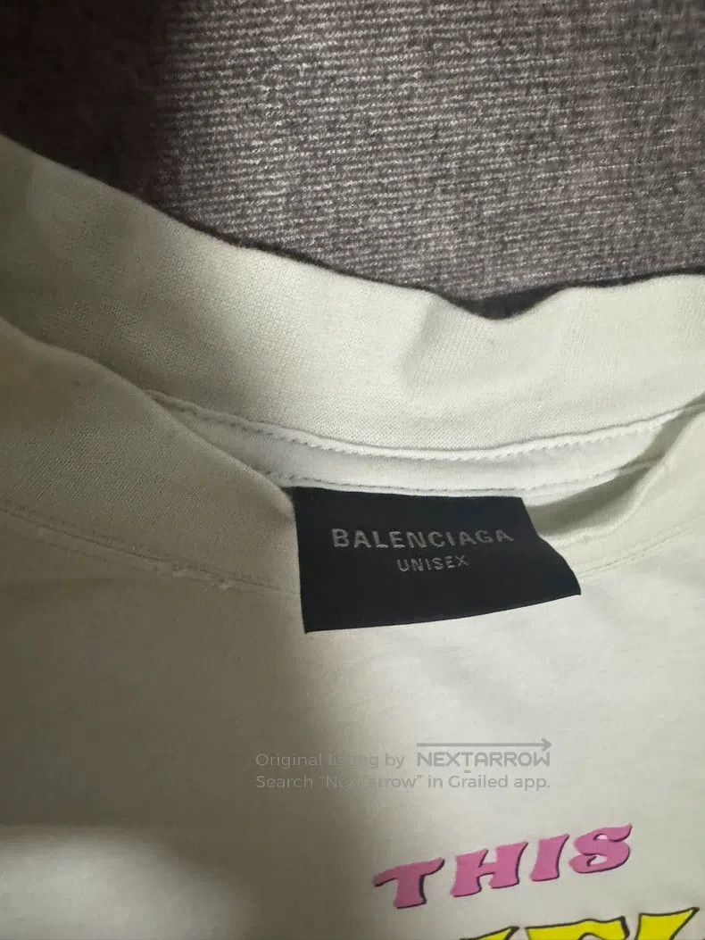 Other Balenciaga 3D Colorful Letter Printed Destroyed Sleeveless Size US S / EU 44-46 / 1 - 3 Thumbnail