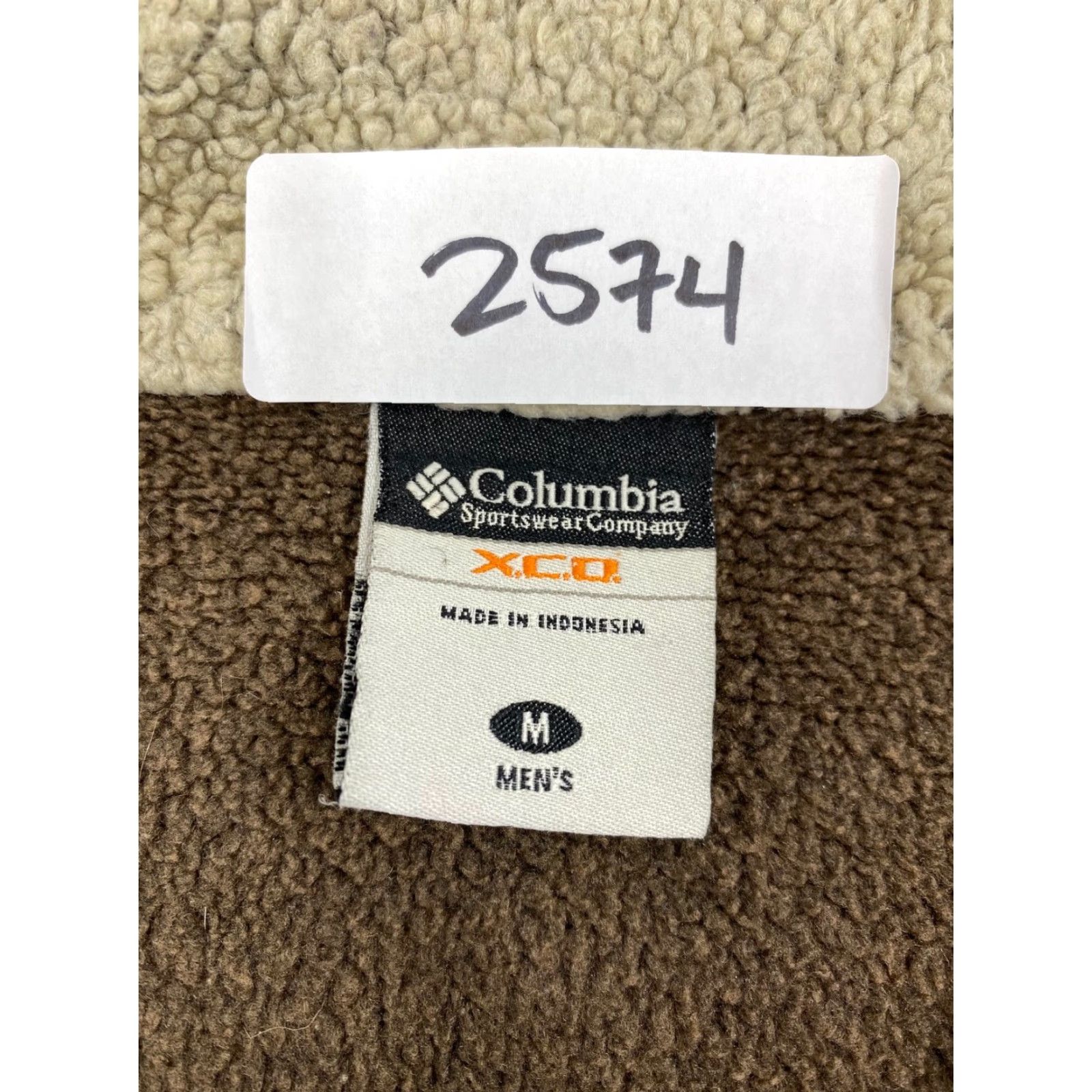 Vintage VINTAGE Columbia 1/4 Zip Brown Pullover Sweater Men’s Size Medium M #2574 Size US M / EU 48-50 / 2 - 3 Thumbnail
