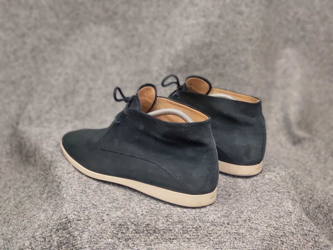 Tod's Tod's Design Suede Leather Blue Chukka Shoes Casual Boots Size US 9 / EU 42 - 13 Thumbnail