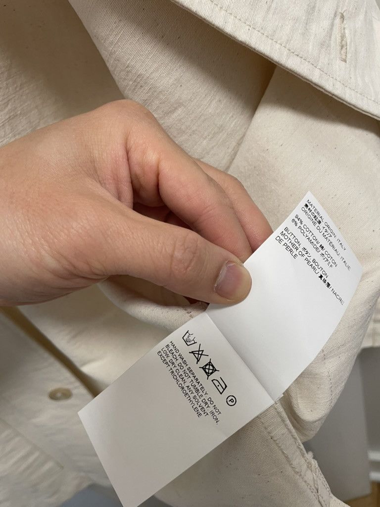 Our Legacy Haven Jacket Natural Rustic Cotton Nylon Size US S / EU 44-46 / 1 - 12 Thumbnail