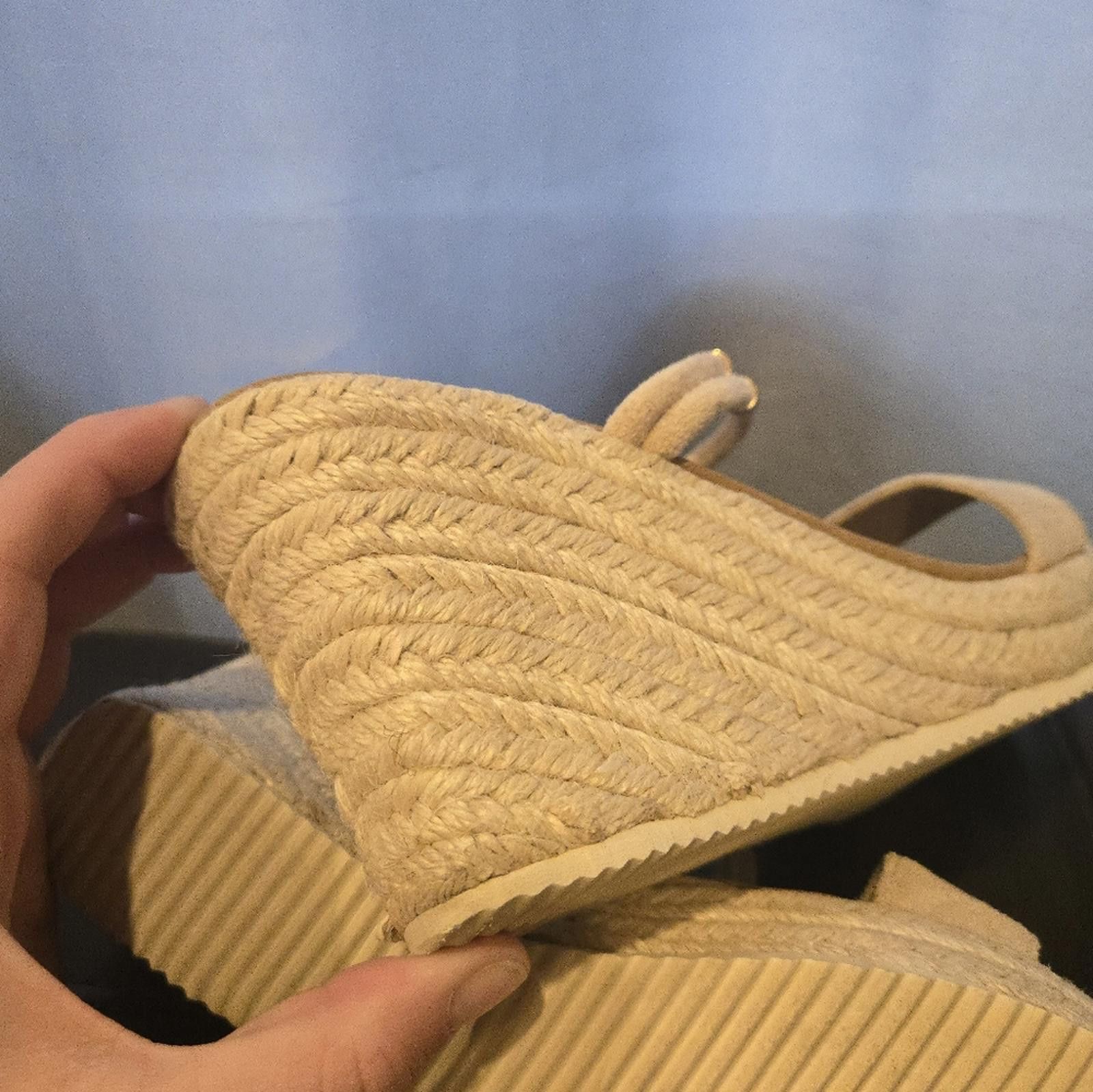 Shein Tan Wedges Size US 8 / IT 38 - 4 Thumbnail