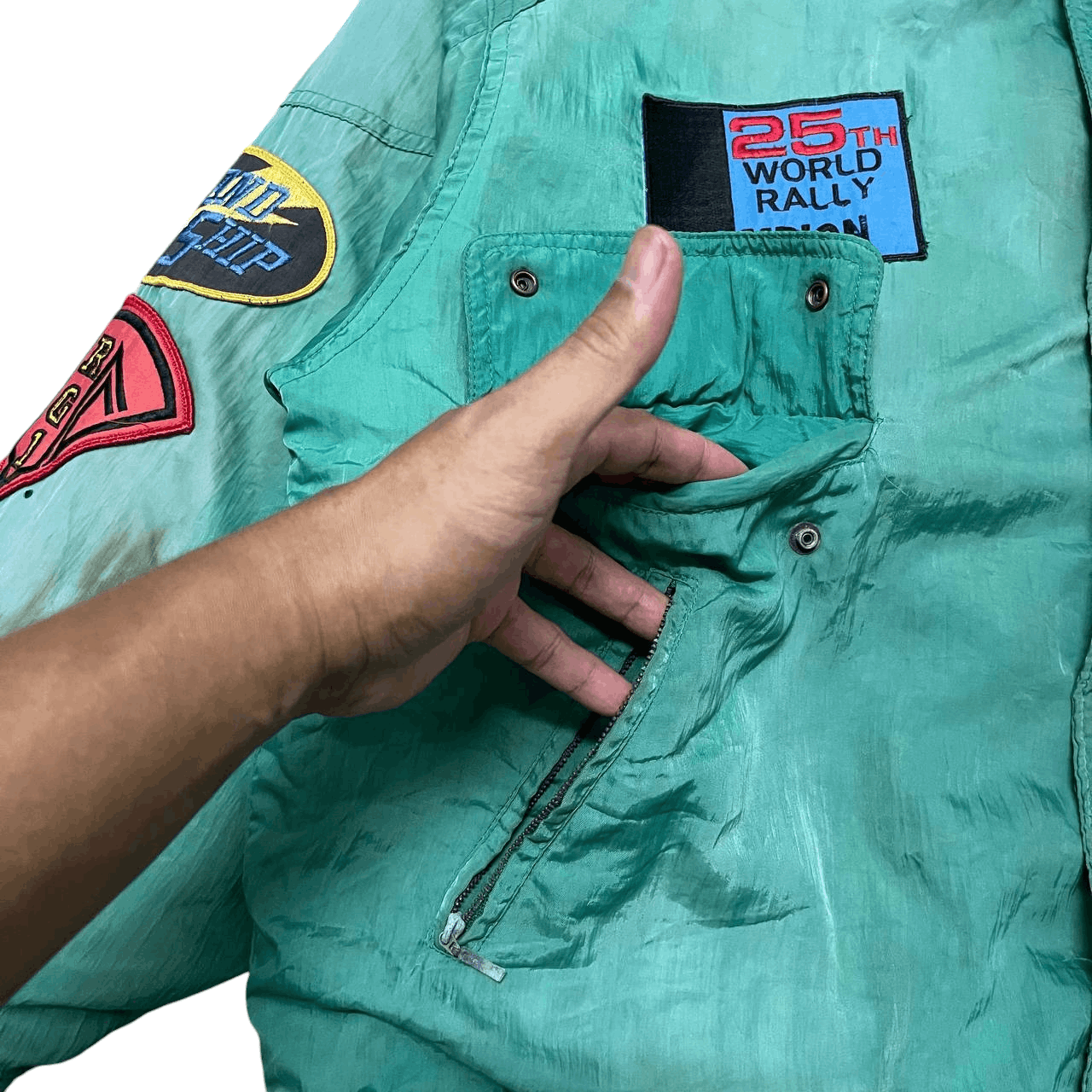 Formula 1 Vintage Formula 1 Grand Ships Rally Bomber Jacket Size US M / EU 48-50 / 2 - 5 Thumbnail