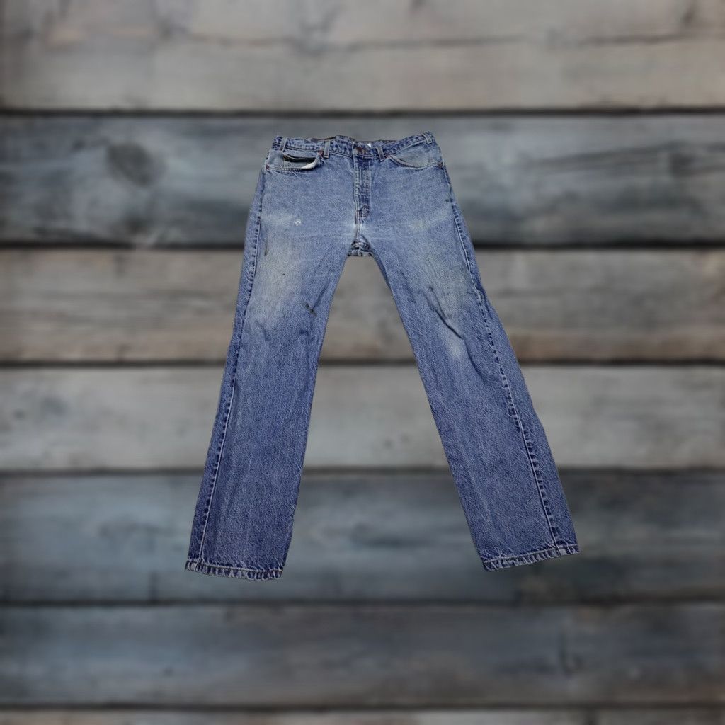 Levi's VINTAGE Levi's 505 Jeans Mens 36x32 Blue Regular Fit Western Cowboy Rancher Levi's 505 Jeans Mens 36x32 Blue Regular Fit Size US 36 / EU 52 - 1 Thumbnail