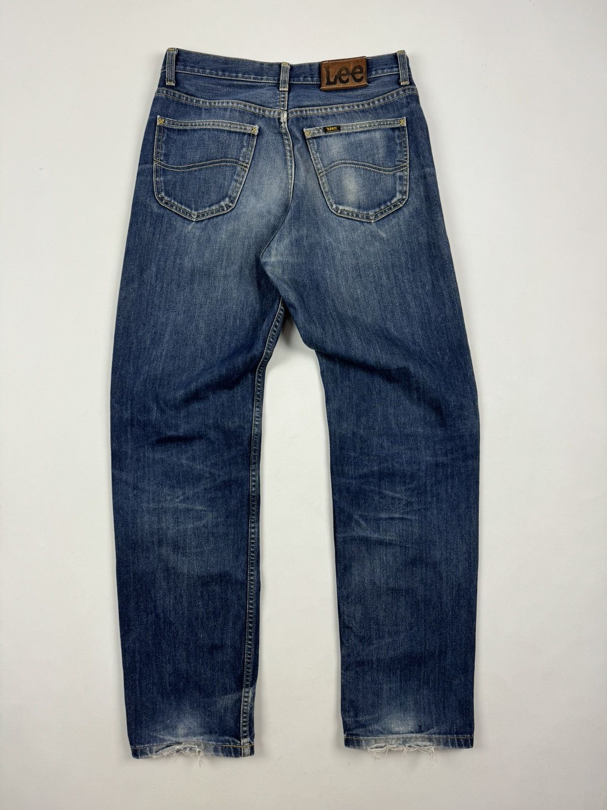 Lee 1990’s Vintage Faded Lee Brooklyn Jeans Pants Size US 34 / EU 50 - 14 Thumbnail