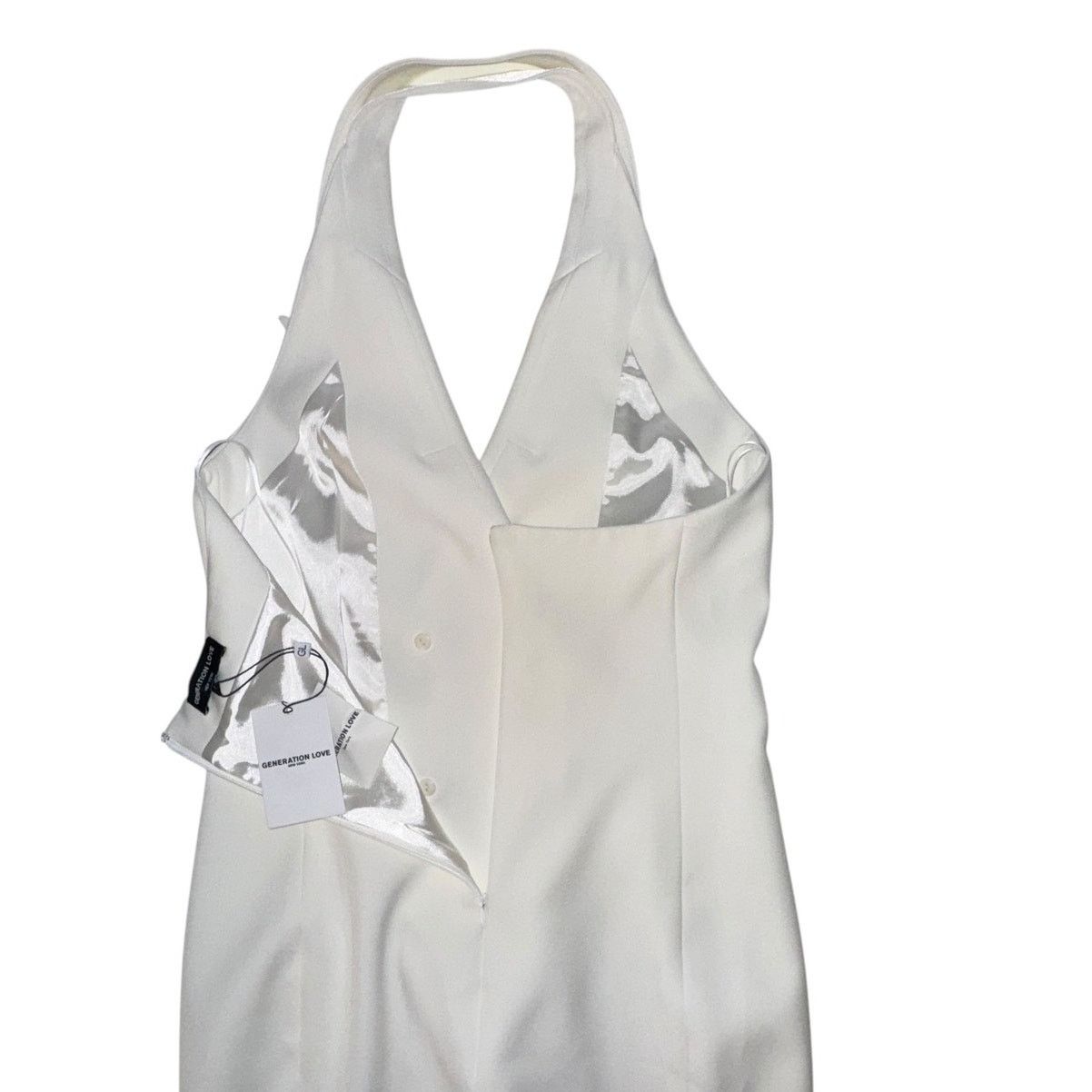 Generation Love NEW NWT Generation Love Michelle Off White Mini Dress Small Size S / US 4 / IT 40 - 5 Thumbnail
