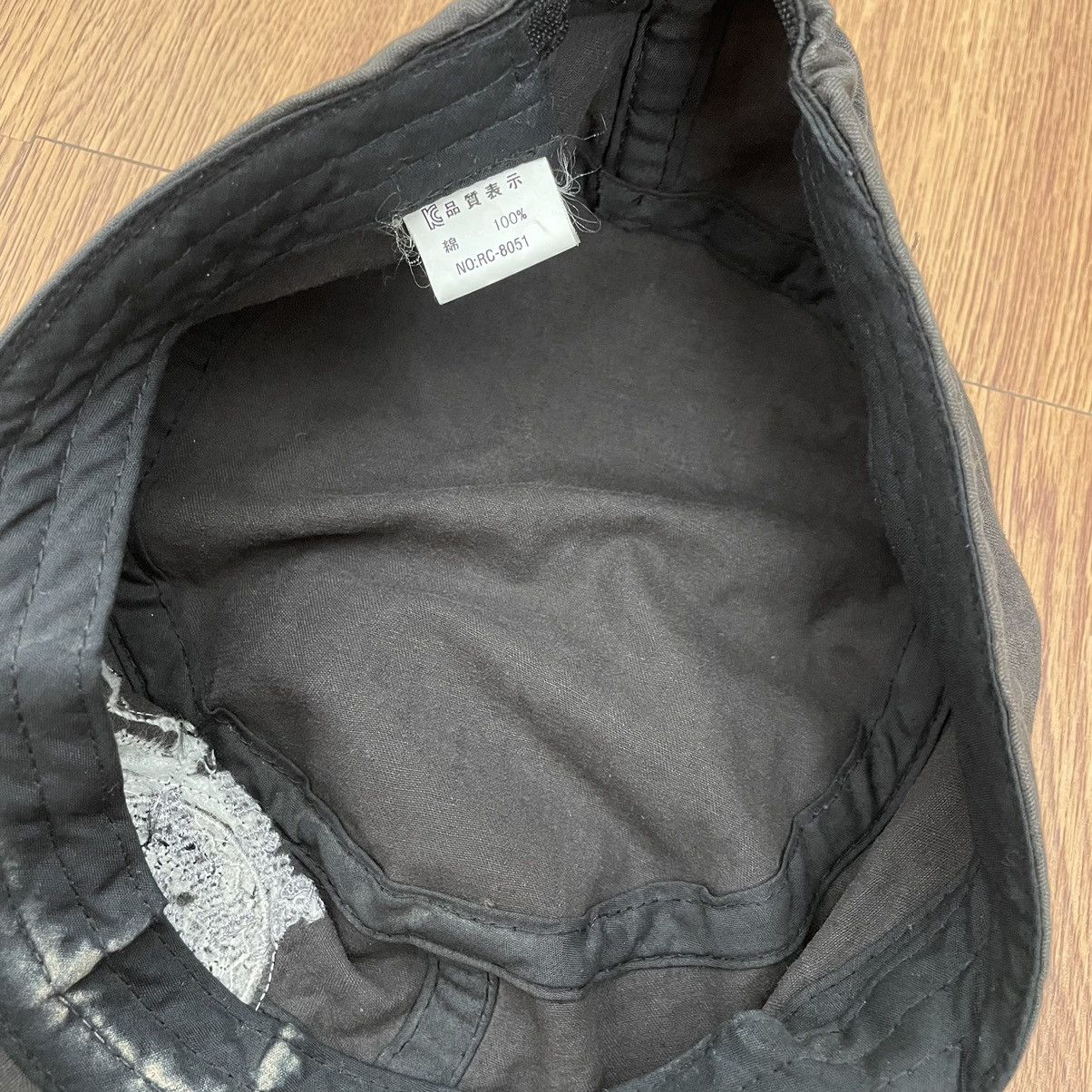 If Six Was Nine × Japanese Brand × Le Grande Bleu (L.G.B.) Black distressed cross hat punk goth grunge styled Size ONE SIZE - 4 Thumbnail