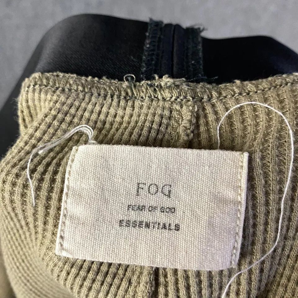 Fear of God Fear of God Leggings Women's XL Pull On Waffle Knit FOG Size 30" / US 8 / IT 44 - 6 Thumbnail