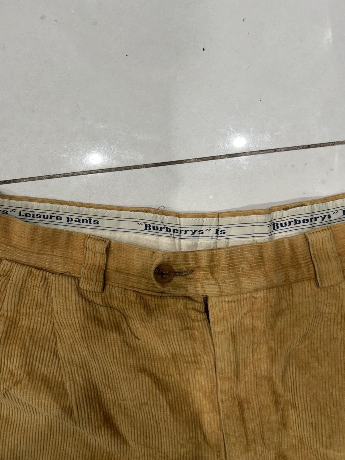 Burberry Vintage Burberry Leisure Pant Corduroy EU 46 Size US 36 / EU 52 - 2 Thumbnail