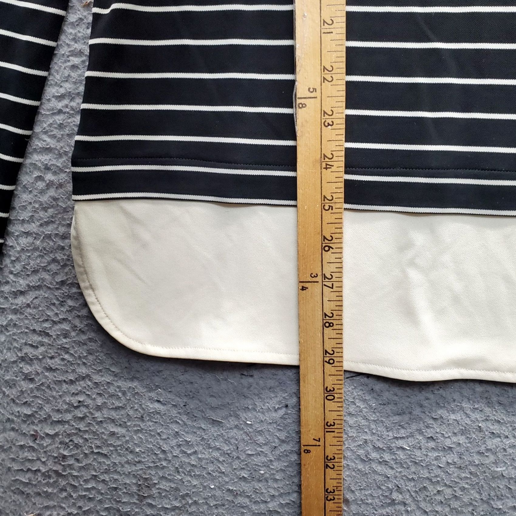 Ralph Lauren Lauren Ralph Lauren Blouse Top Women M Multi Horizontal Striped Long Sleeve Size M / US 6-8 / IT 42-44 - 3 Thumbnail