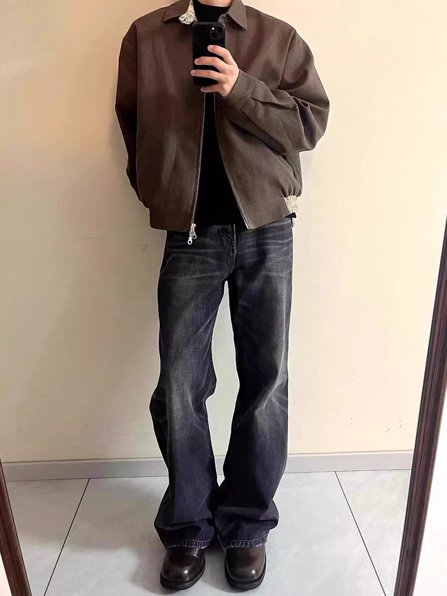 Japanese Brand × Jean Vintage wash baggy micro flare jeans Size US 34 / EU 50 - 3 Thumbnail