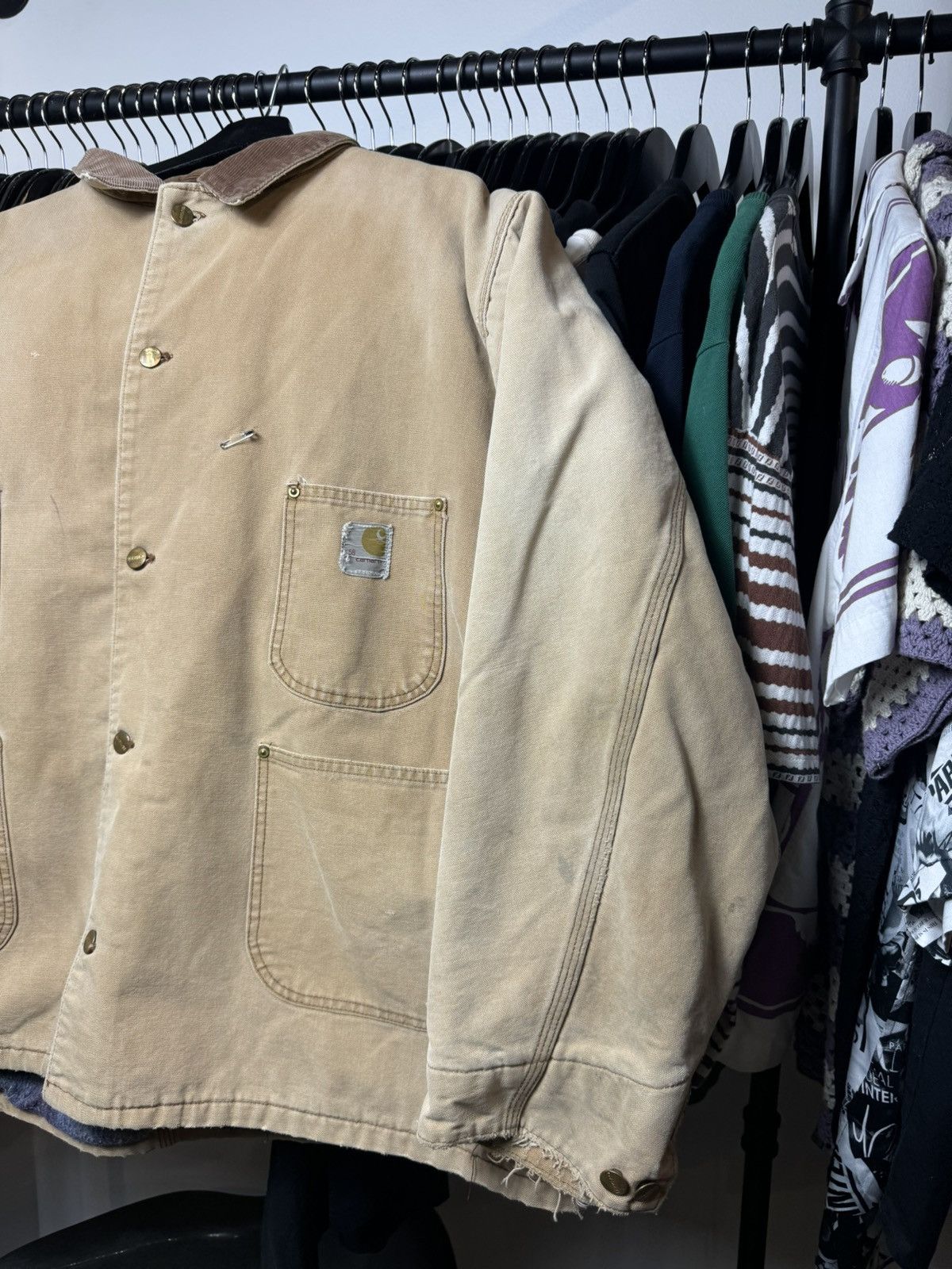 Carhartt Vintage 90s Carhartt Barn Jacket blanket lined XL Size US XL / EU 56 / 4 - 9 Thumbnail