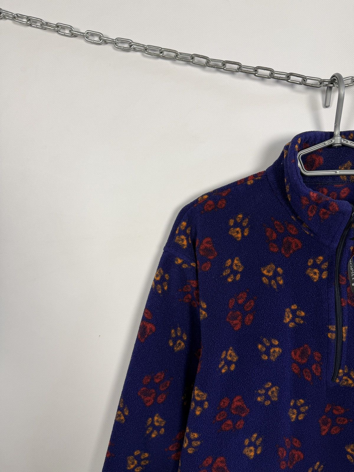Jack Wolfskin Jack Wolfskin Paw Print Half Zip Outdoor Fleece Jacket Italy Size US S / EU 44-46 / 1 - 3 Thumbnail