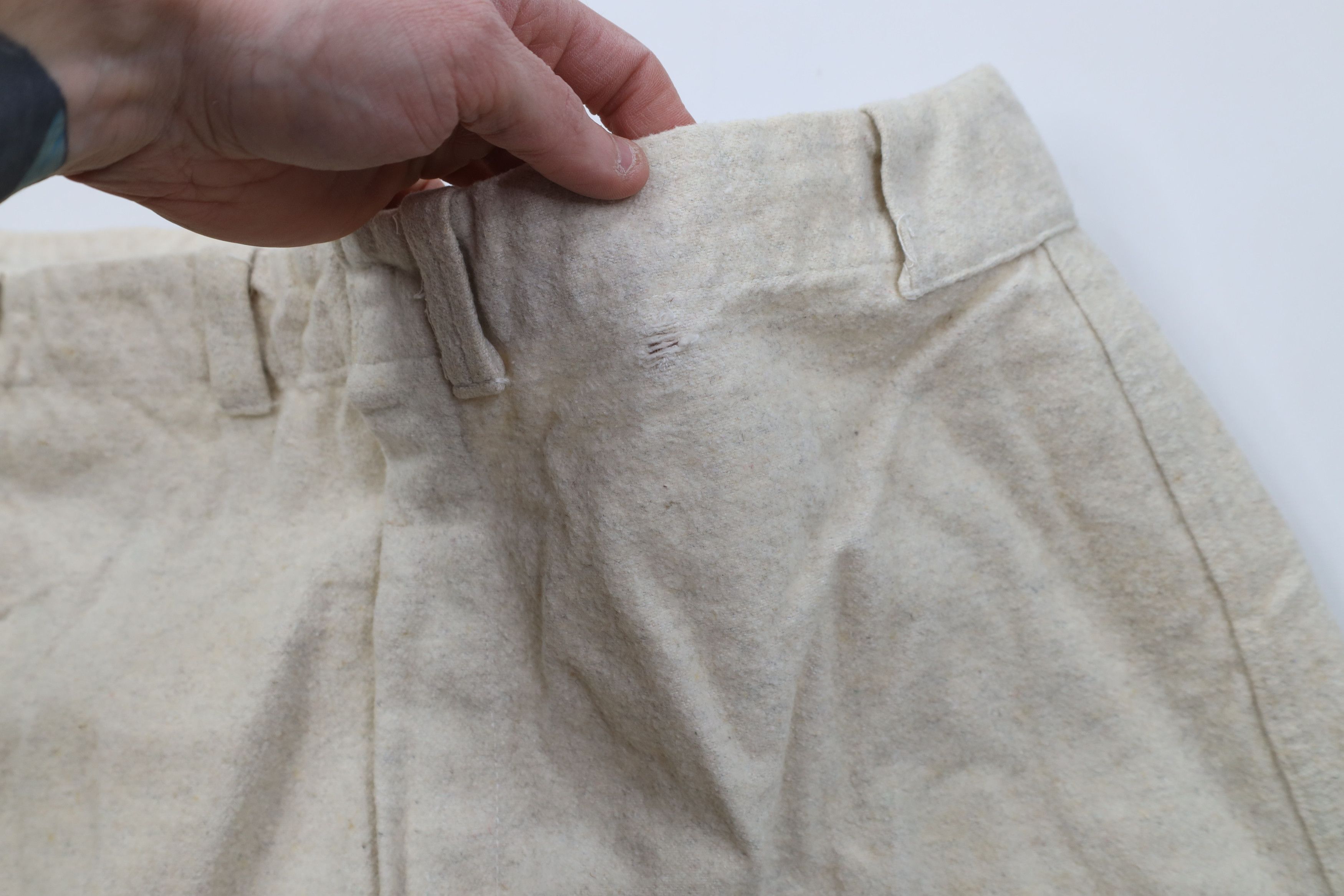 Vintage Vintage 40s 50s Wool Baseball Uniform Pants Gray USA Size US 36 / EU 52 - 9 Thumbnail