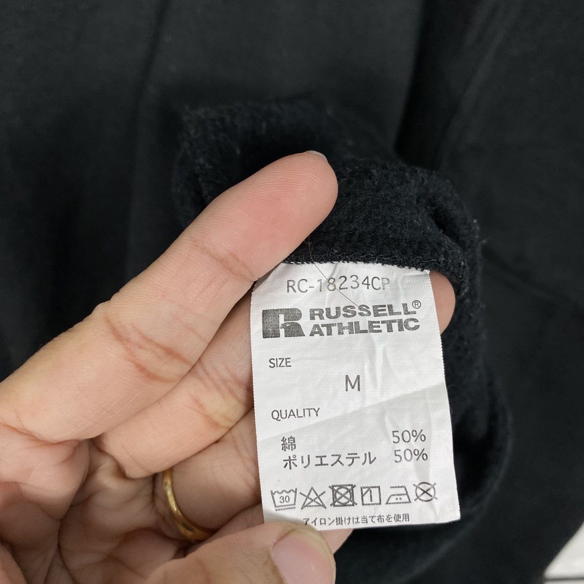 Japanese Brand 📌Vintage Sweatshirt Turtle Neck Russell Athletic Size US M / EU 48-50 / 2 - 18 Thumbnail