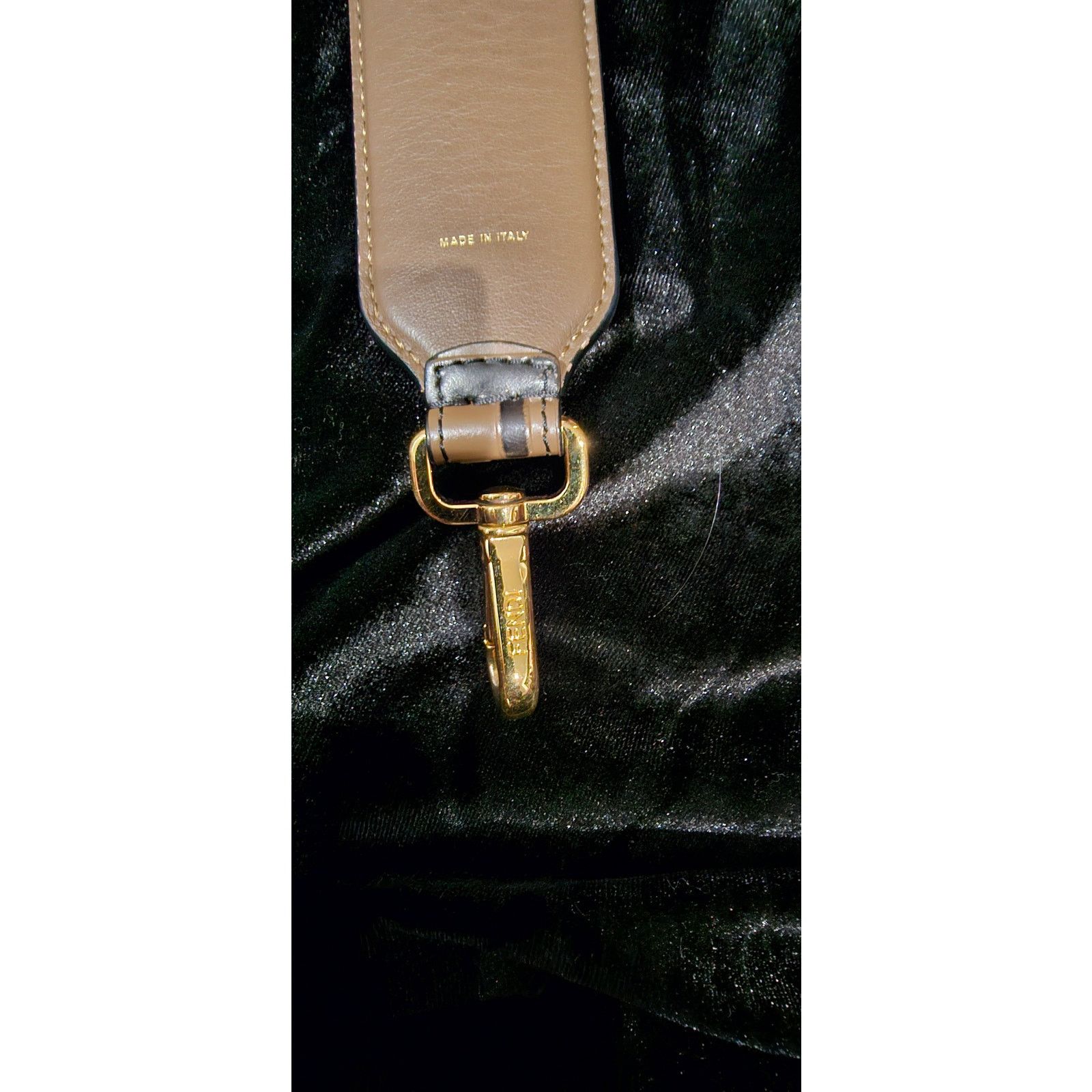 Fendi Fendi Mini Strap You Leather Shoulder Strap Size ONE SIZE - 4 Thumbnail