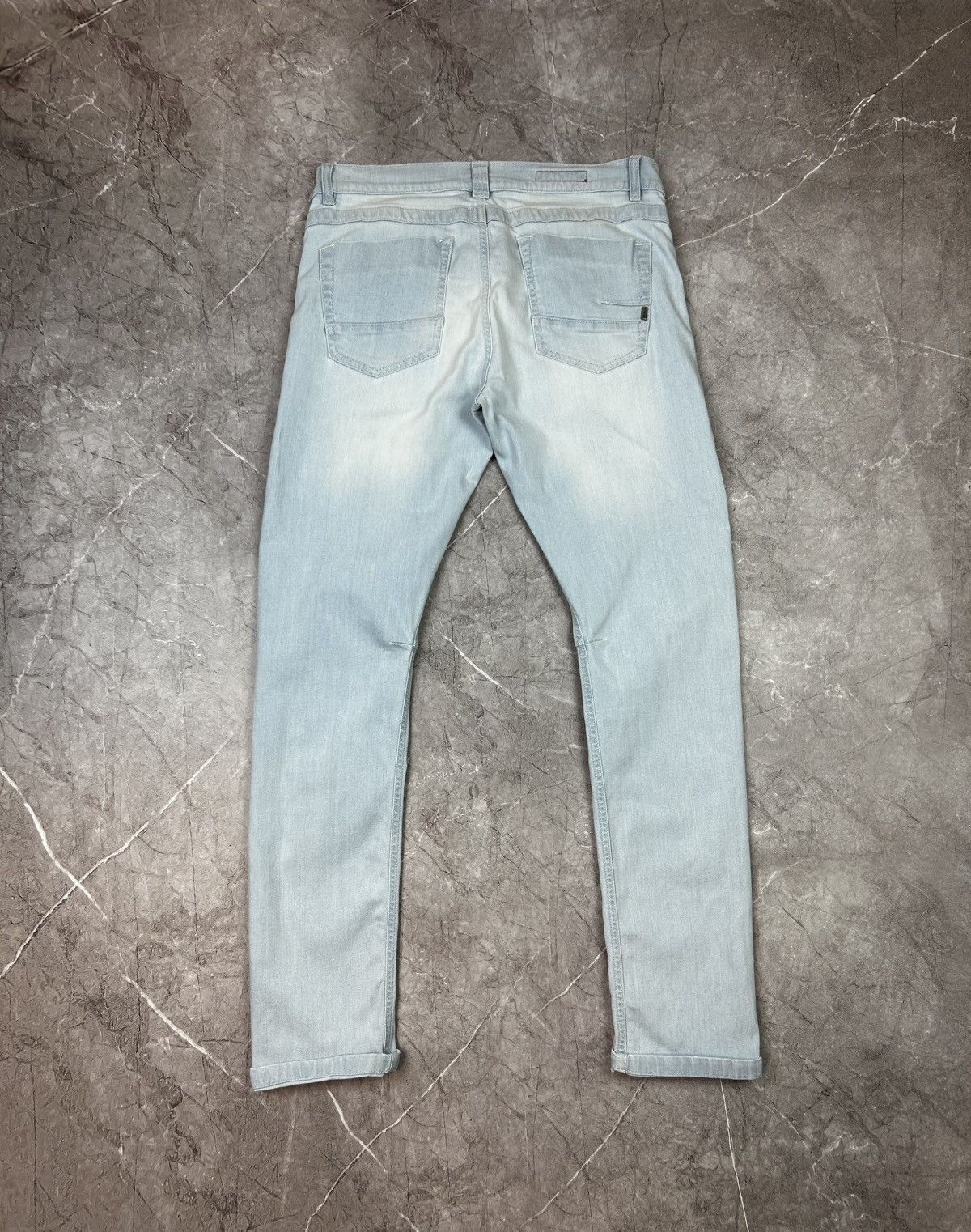 Dirk Bikkembergs Dirk Bikkembergs Biker Jeans Denim Pants Size US 33 - 3 Thumbnail