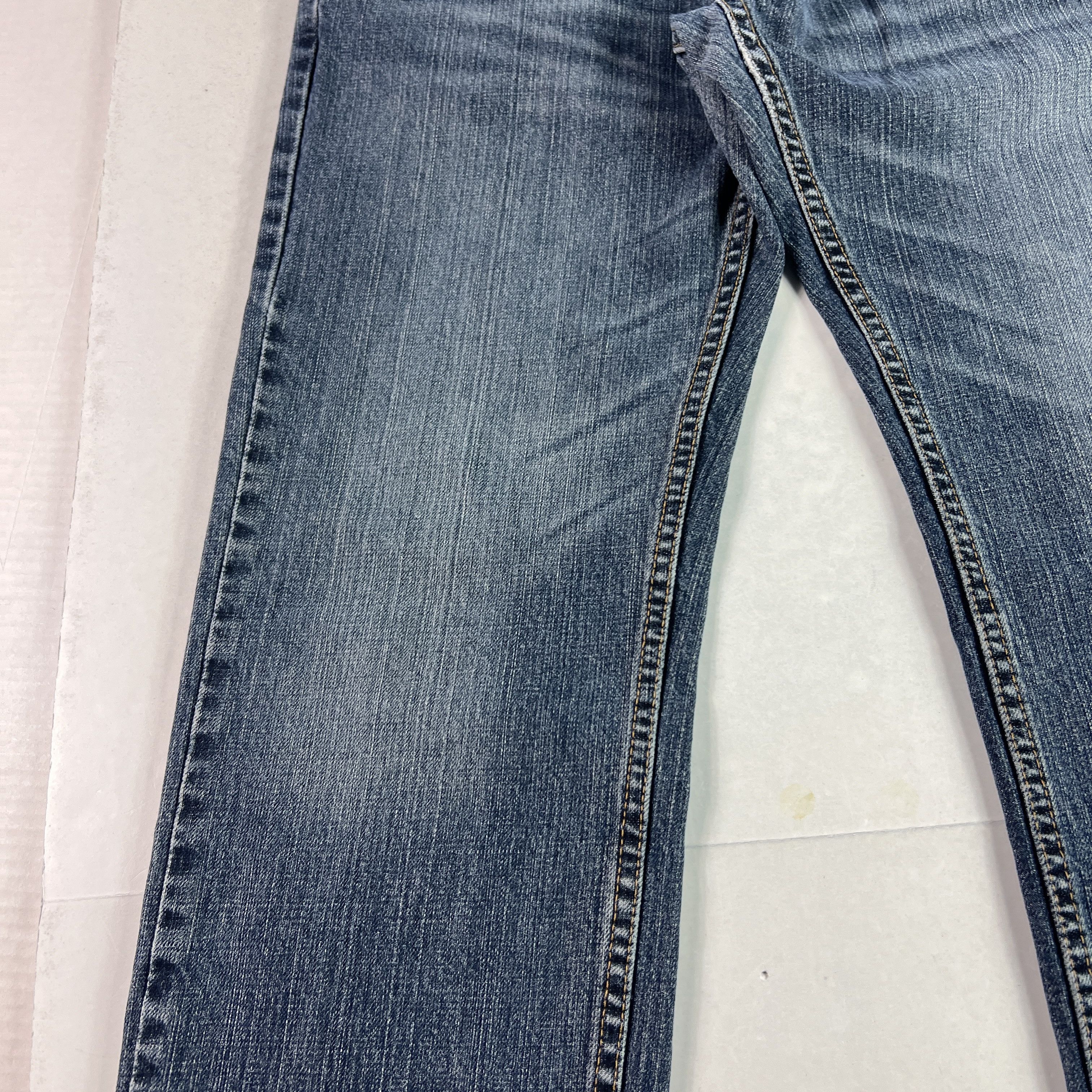 Levi's Levi's Jeans 559 Relaxed Fit Straight Leg Blue Faded Denim Size US 34 / EU 50 - 4 Thumbnail