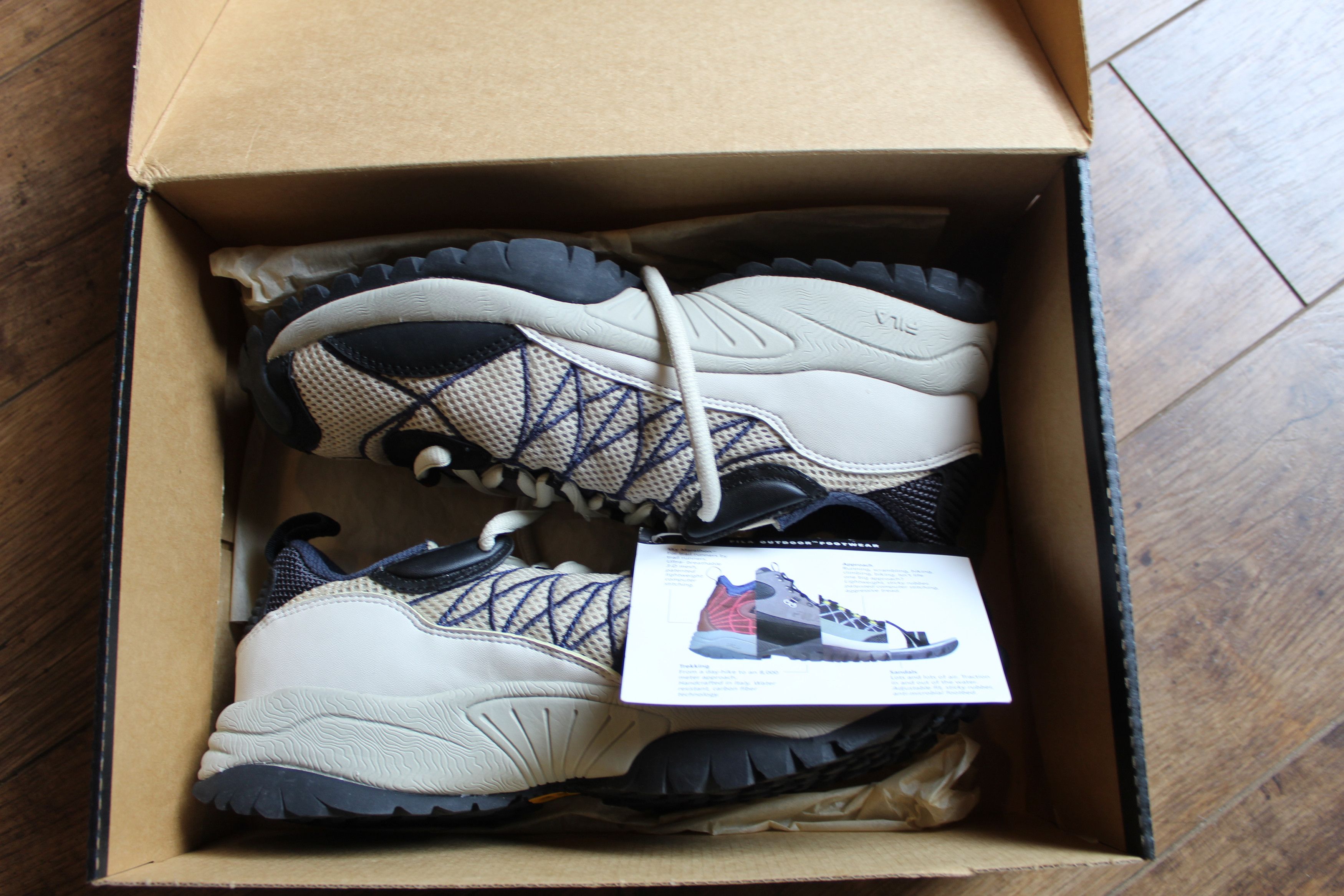 Fila FILA Outdoor Switchback Synthetic (1998) – Off White/Blue Size US 11 / EU 44 - 7 Thumbnail