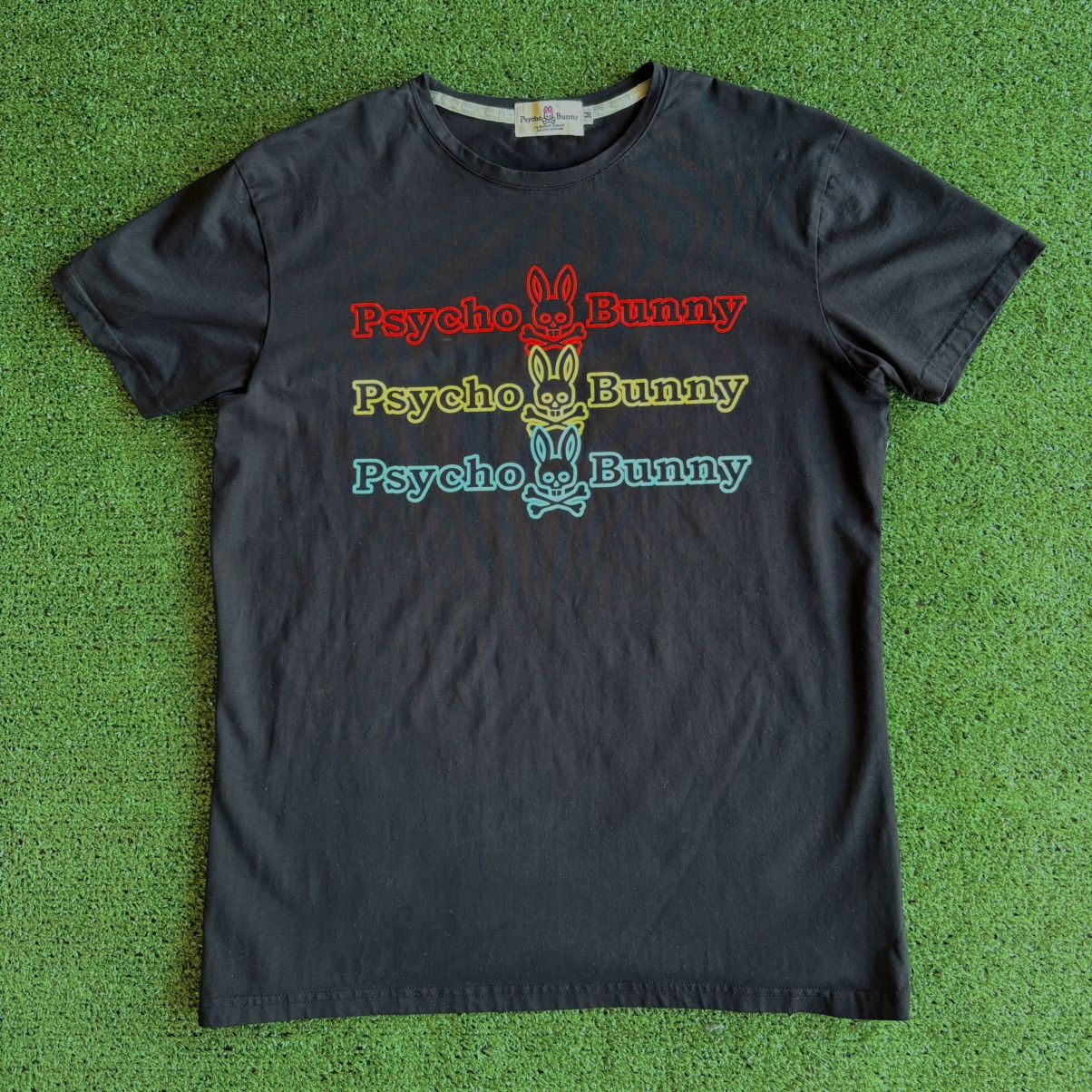 Designer × Psycho Bunny Psycho Bunny 3x Logo Tee Size US M / EU 48-50 / 2 - 1 Thumbnail