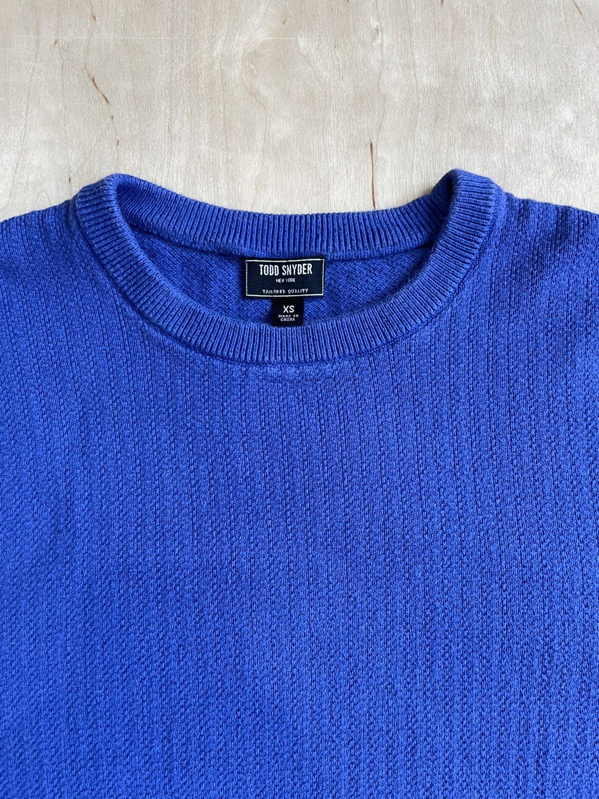 Todd Snyder Todd Snyder Ombré Crewneck Sweater Size US XS / EU 42 / 0 - 2 Thumbnail