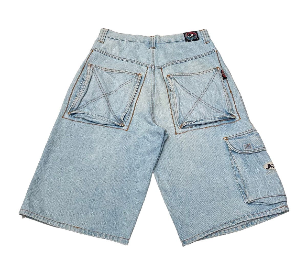 Vintage Vintage Brand Jobb Work Ethic Short Jeans 1990s Size US 31 - 2 Thumbnail