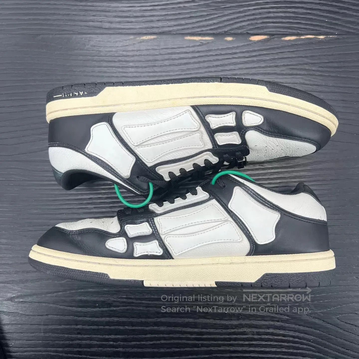 Amiri Black Low-Top Sneakers Size 9. Size US 9 / EU 42 - 2 Thumbnail