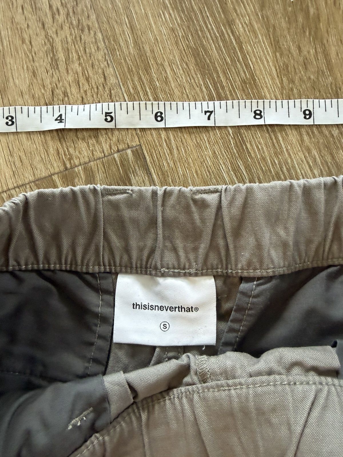 thisisneverthat This Is Never That Cargo Pants Grey Small Size US 30 / EU 46 - 2 Thumbnail
