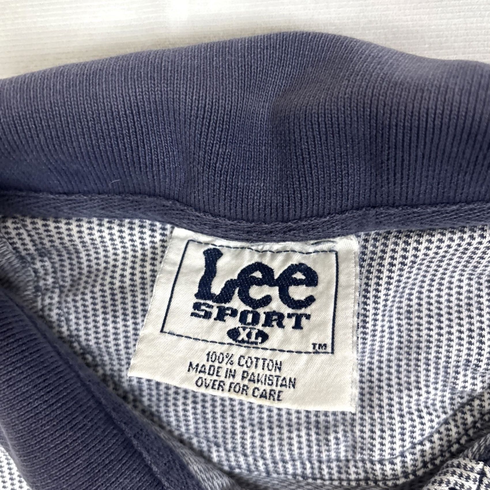 Lee VINTAGE Lee Sports Polo Shirt Duke Blue Devils XL Mens Short Sleeve 90s Blue Polo Shirt Size US XL / EU 56 / 4 - 2 Thumbnail
