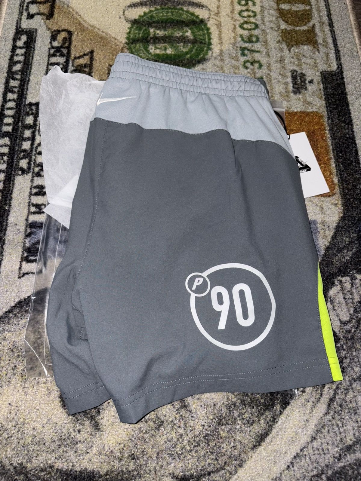 Palace Palace x Nike Total P90 Shorts Grey | Grailed