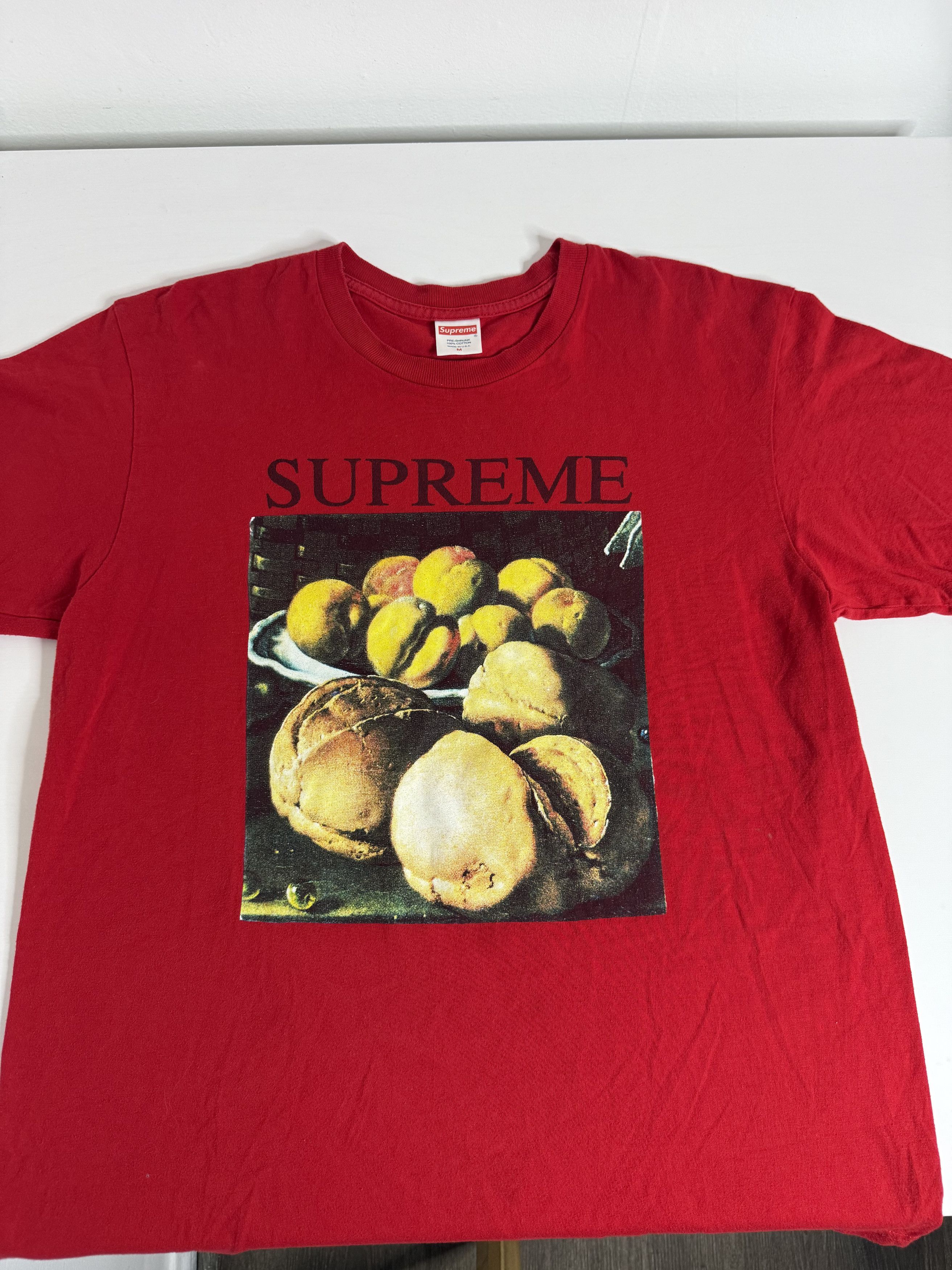 Supreme Supreme Fruit Bowl Tee "Red" Size US L / EU 52-54 / 3 - 4 Thumbnail
